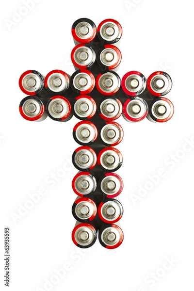 Obraz Cross of Batteries