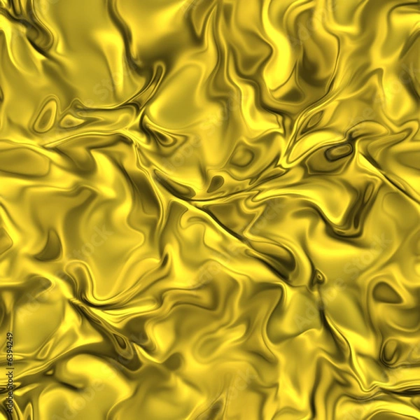 Obraz Gold liquid abstract texture