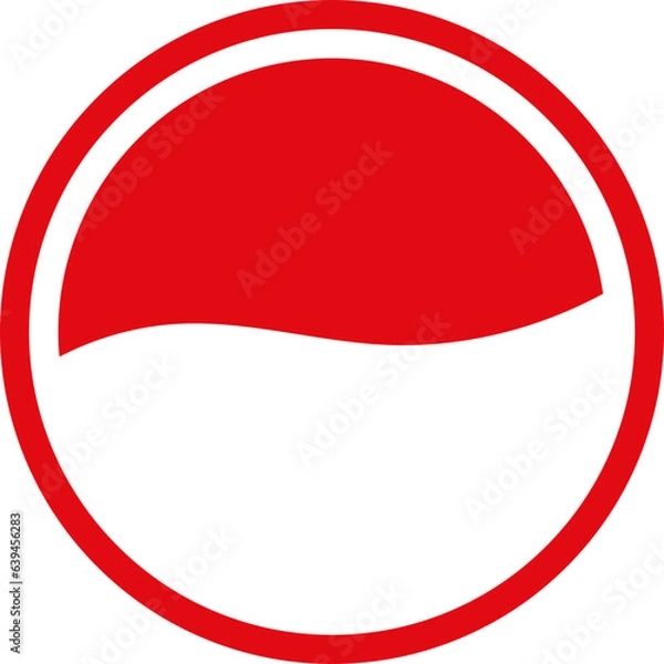 Obraz Hand Drawn Indonesia Happy Independence Day, 17 August Elements