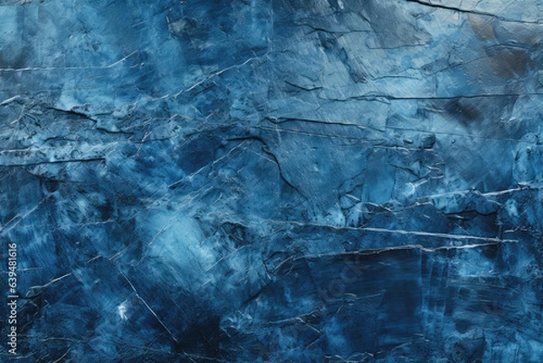 Fototapeta Blue marble texture background with high resolution