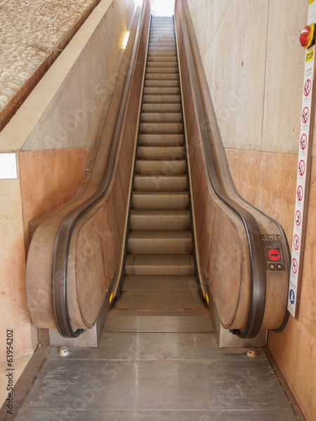 Fototapeta Escalator