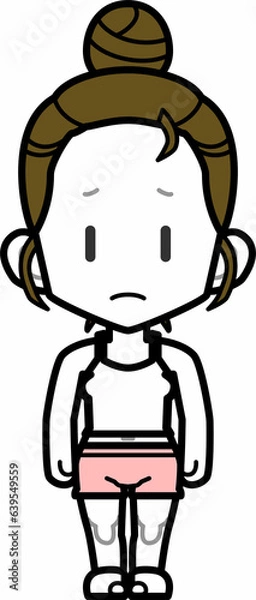 Obraz hb部屋着女性_fOL02