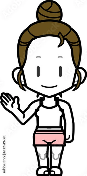 Obraz hb部屋着女性_fOL09