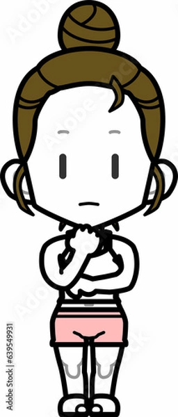 Obraz hb部屋着女性_fOL20