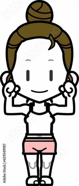 Obraz hb部屋着女性_fOL23