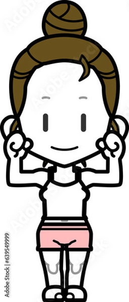 Obraz hb部屋着女性_fOL23