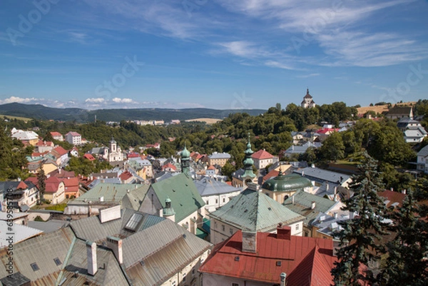 Obraz Old Town in Banska Stiavnica