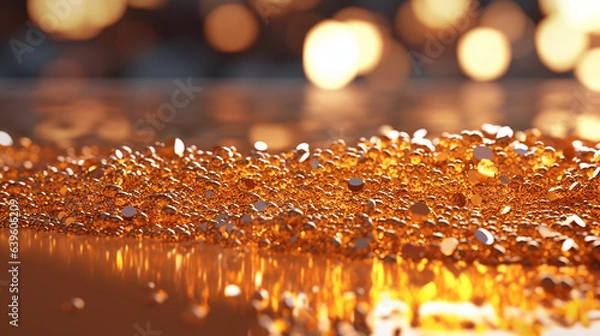 Fototapeta Beach sunset and light Stones