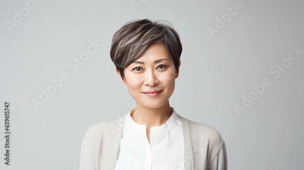 Fototapeta 日本人女性のポートレート