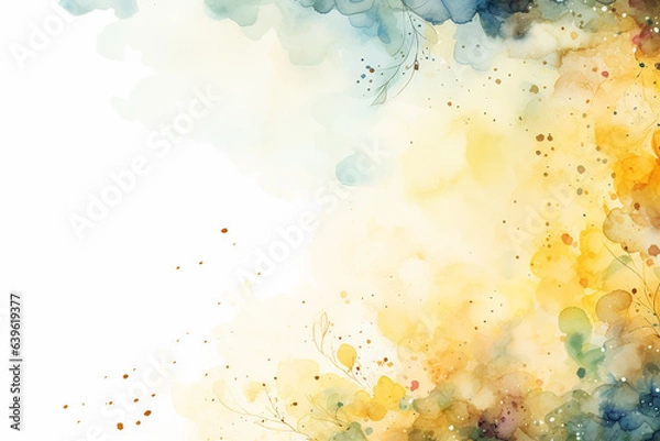 Fototapeta abstract watercolor background