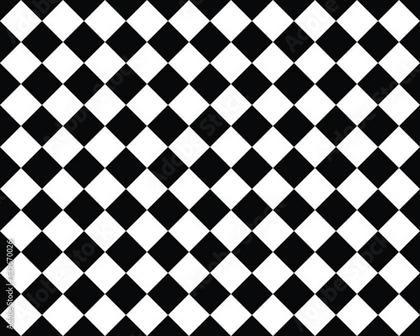 Fototapeta Abstract wallpaper of checkerboard seamless pattern