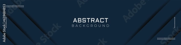 Obraz Linkedin banner with abstract background