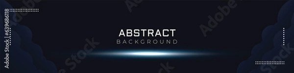 Obraz Linkedin banner shiny background