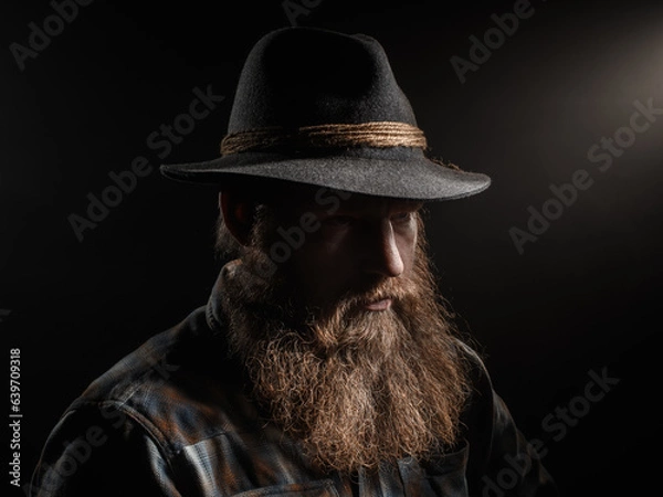 Obraz bearded