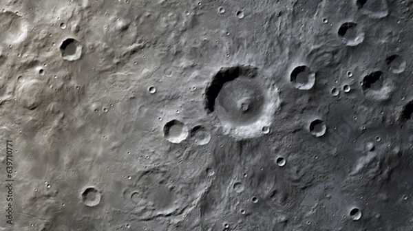 Obraz moon surface texture background