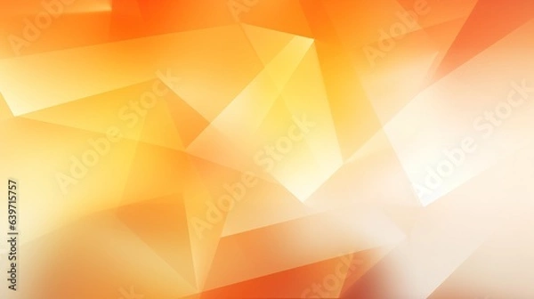 Obraz abstract orange background with rays. generative ai