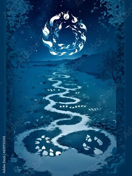 Obraz earth globe in water