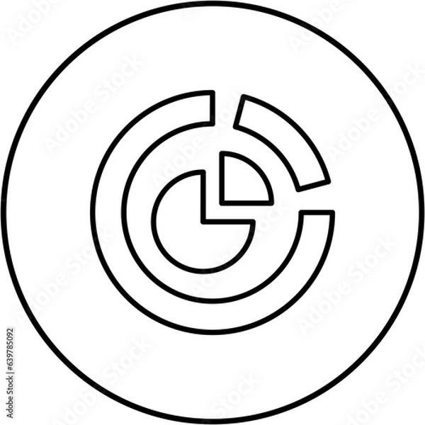 Obraz Pie Chart Icon