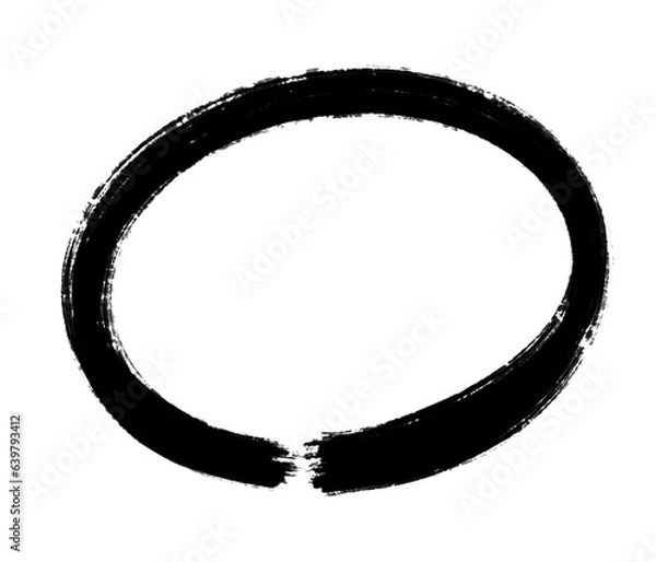 Obraz handdrawn circle