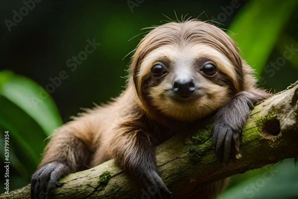 Fototapeta squirrel on tree