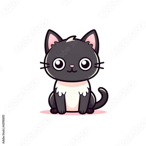 Fototapeta cartoon cat