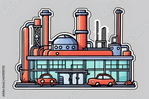 Obraz ﻿making a car. Generative AI﻿