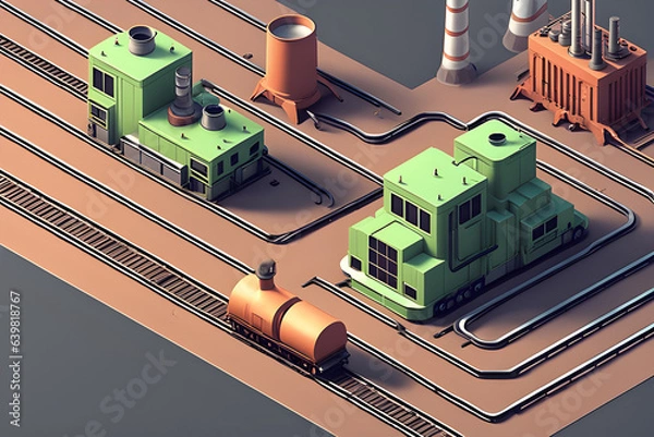 Obraz ﻿making a car. Generative AI﻿