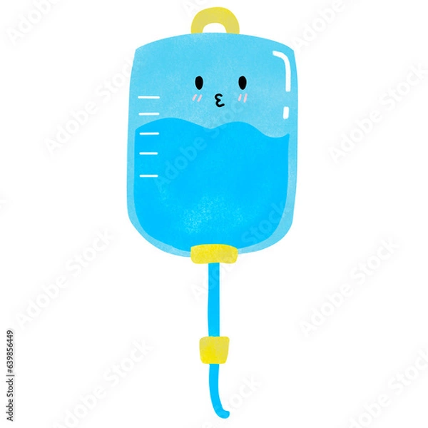 Obraz saline bag cartoon