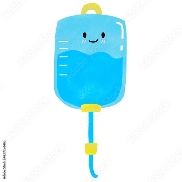 Obraz saline bag cartoon