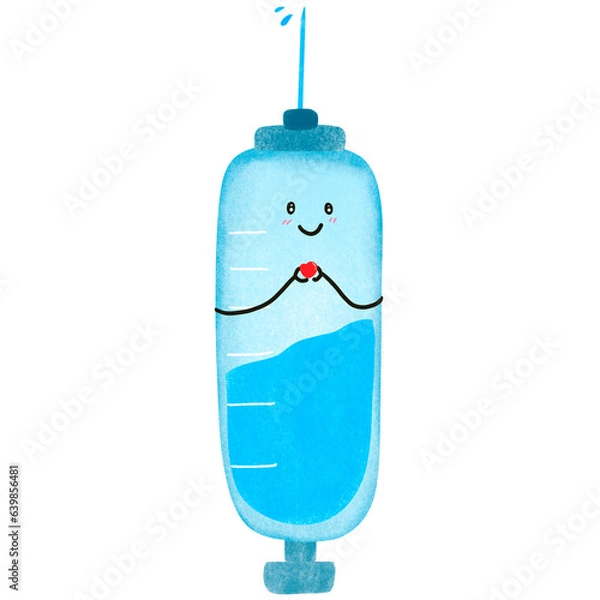 Obraz syringe cartoon