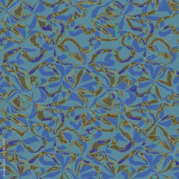 Fototapeta AbstractSeamlessWavesPattern