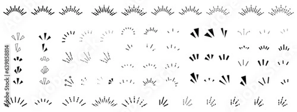 Obraz 注目　気付き　あしらい　アイコン　セット