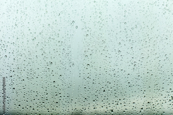 Fototapeta Rain drops on the window