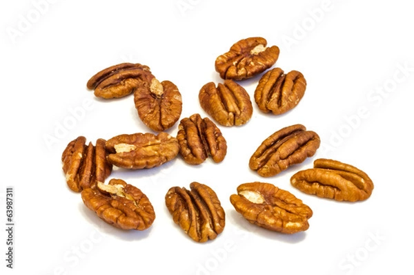 Fototapeta Pecan nuts .
