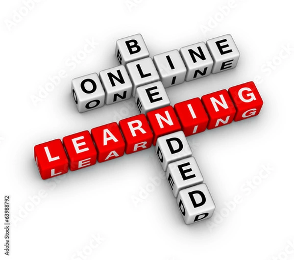 Obraz online blended learning