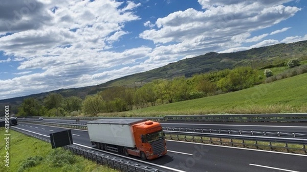 Obraz camion in campagna