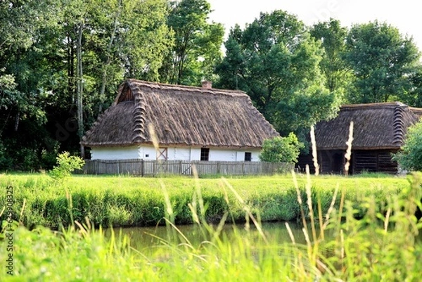Obraz chałupa wiejska
