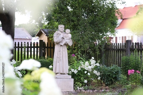 Obraz posąg św. Antoniego