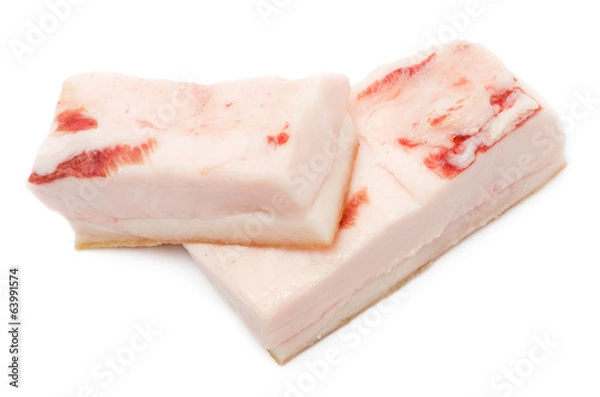 Fototapeta Pork lard