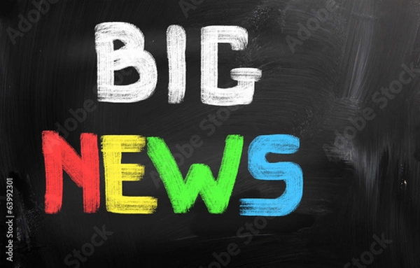 Obraz Big News Concept