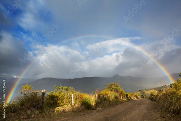 Obraz Rainbow in mountains