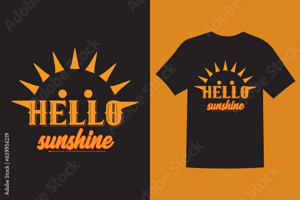 Obraz Summer T-shirt Design || Summer Vibes,
Awesome Summer T-shirt Design, Beach T-shirt Design.