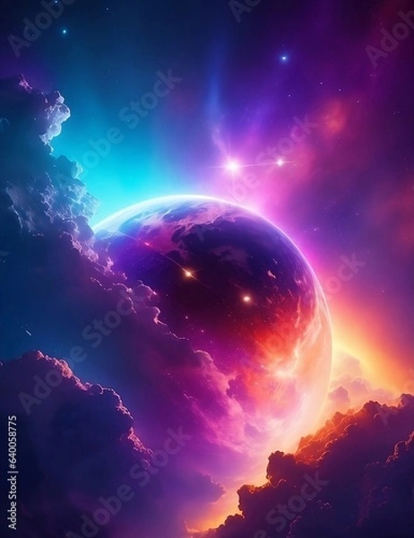 Obraz planet in space