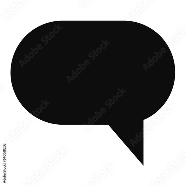Obraz bubble chat Icon Illustration
