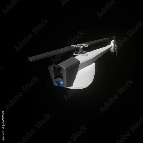 Obraz Black Hornet Drone.