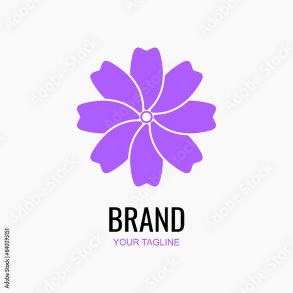 Fototapeta illustration Luxury color pattern flower element wondeful