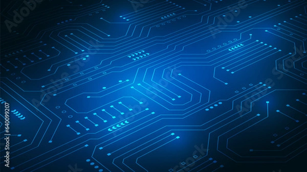 Fototapeta hi-tech digital data abstract design
