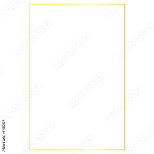 Obraz Gold Border Frame