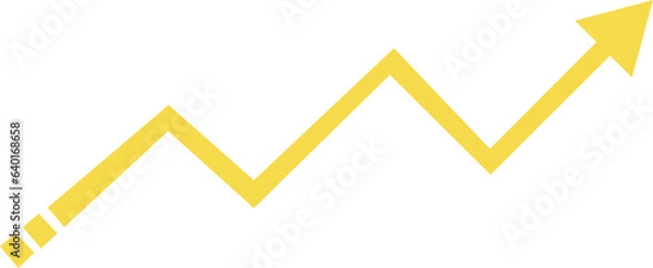 Obraz Zigzag Up Arrow 