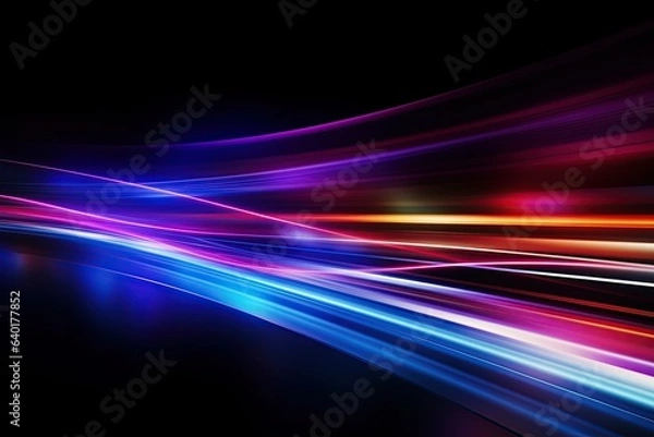 Fototapeta abstract motion loop ,Generative AI .